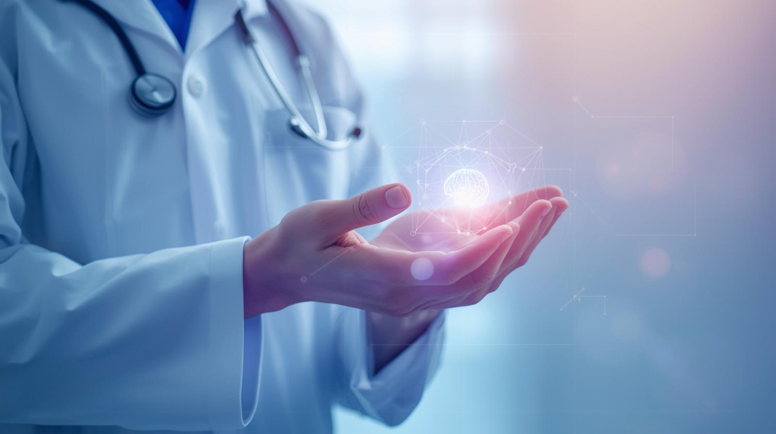 Compassionate Doctor and Patient